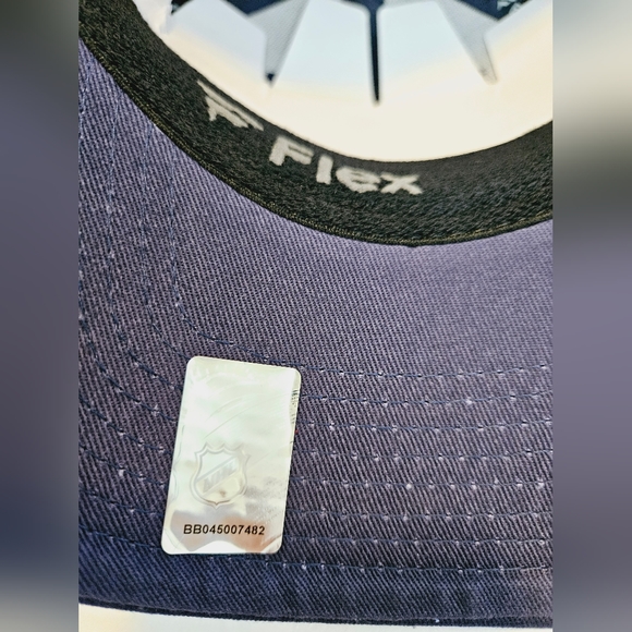 Fanatics Branded Washington Capitals Navy Authentic Pro Rink Flex Men's Cap - Picture 10 of 11